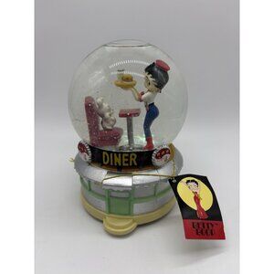 Westland Betty Boop Starlight Diner Musical Snow globe 6827